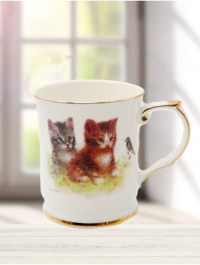 Porcelain Cat Mug With Gift Box
